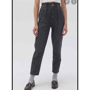 Urban Outfitters BDG Pull On Elastic High Waist Mom Jeans